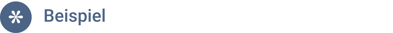 Hinweis Beispiele